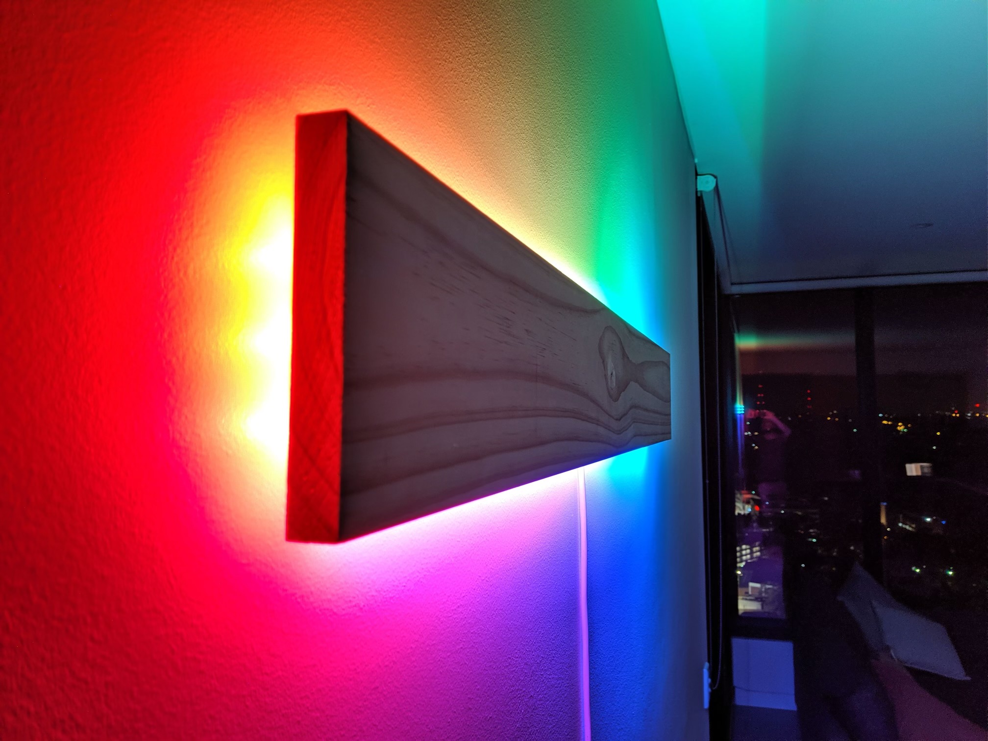 Image of LED light wall.